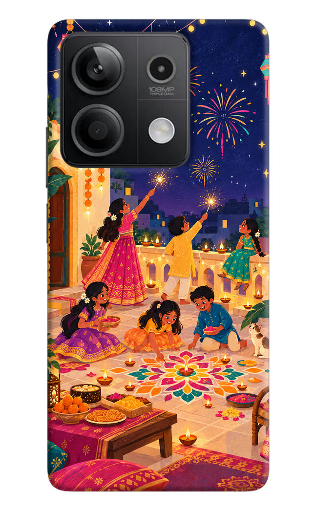 Diwali Night Redmi Note 13 5G Back Cover