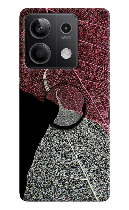 Leaf Pattern Redmi Note 13 5G Pop Case by Casekaro