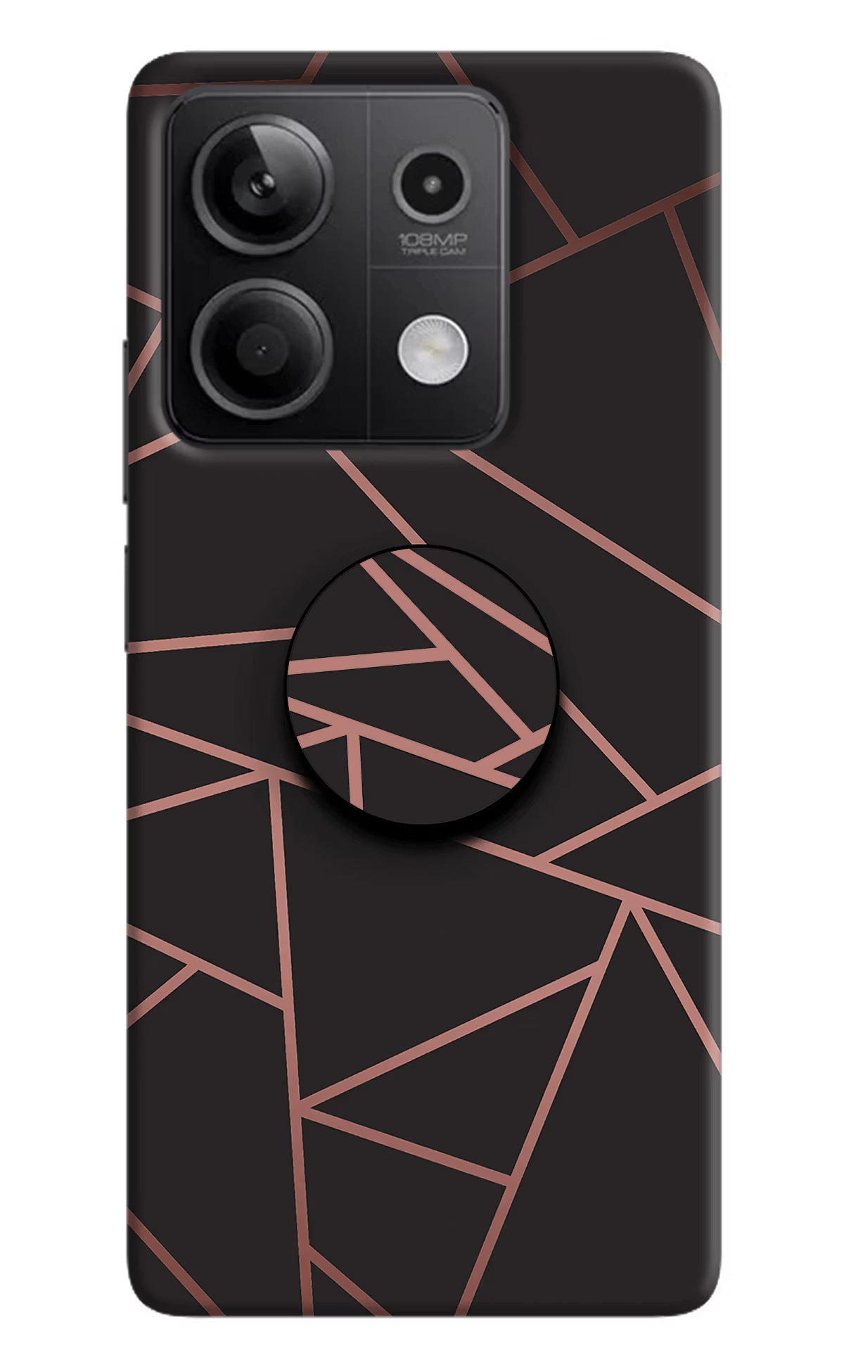 Geometric Pattern Redmi Note 13 5G Pop Case by Casekaro