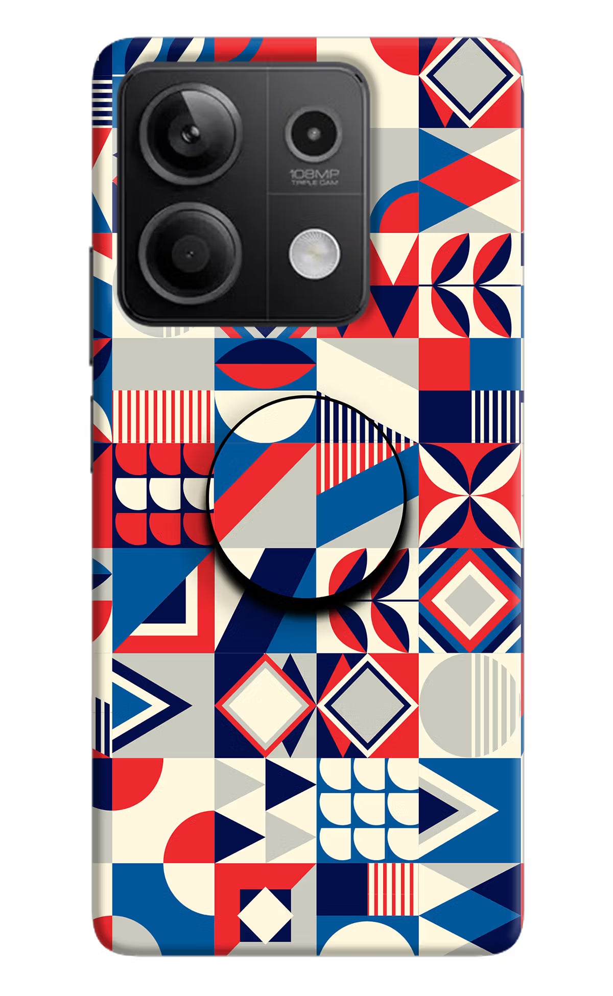 Colorful Pattern Redmi Note 13 5G Pop Case by Casekaro