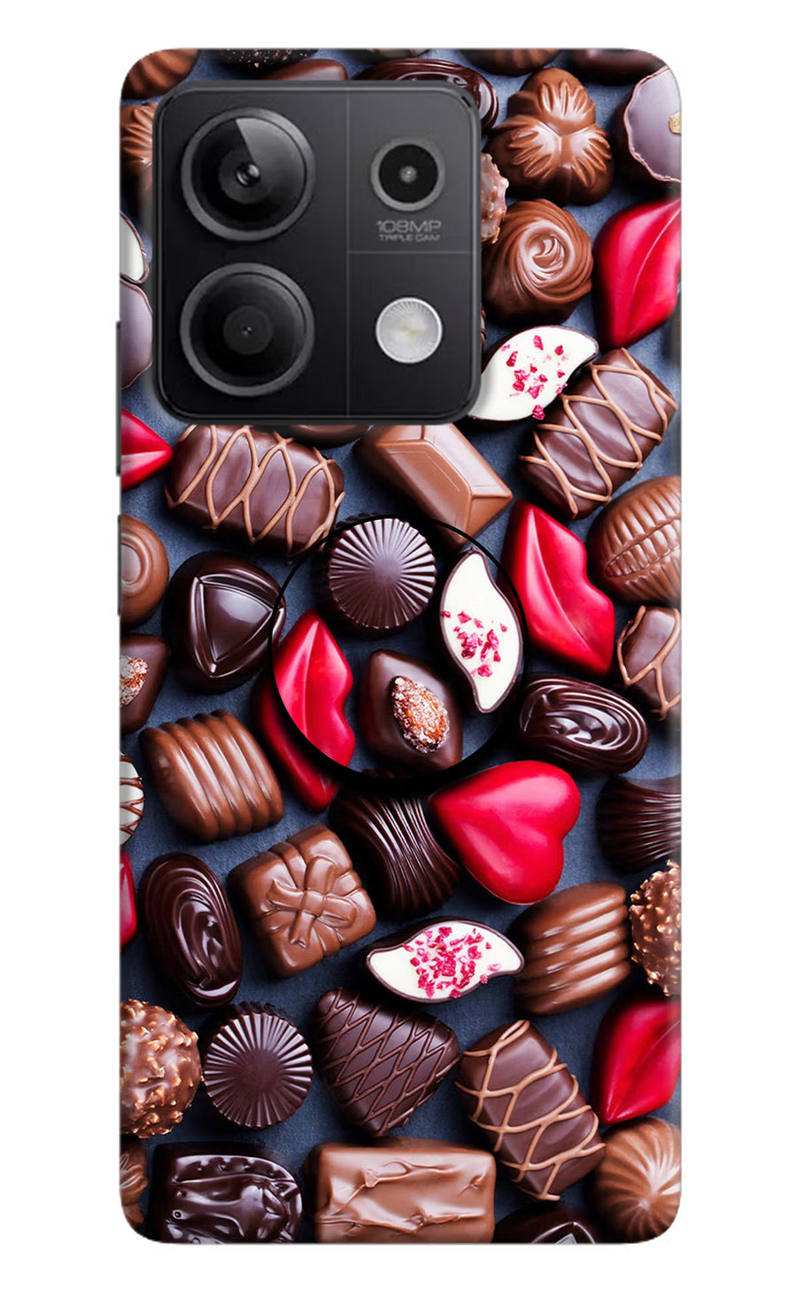 Chocolates Redmi Note 13 5G Pop Case, Hard case