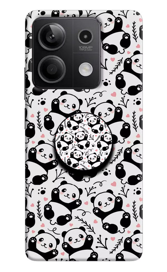 Cute Panda Redmi Note 13 5G Pop Case by Casekaro