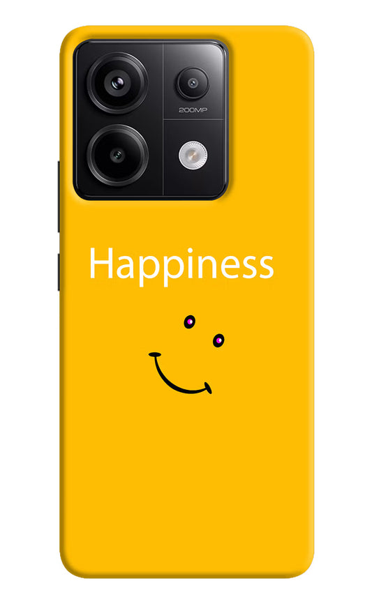Happiness With Smiley Redmi Note 13 Pro 5G Hard Case Back Cover by Casekaro