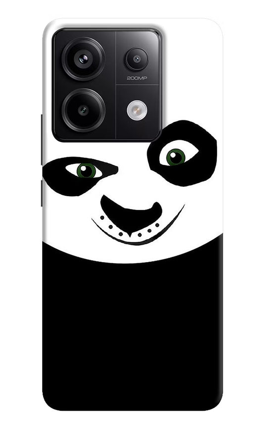 Panda Redmi Note 13 Pro 5G Hard Case Back Cover by Casekaro