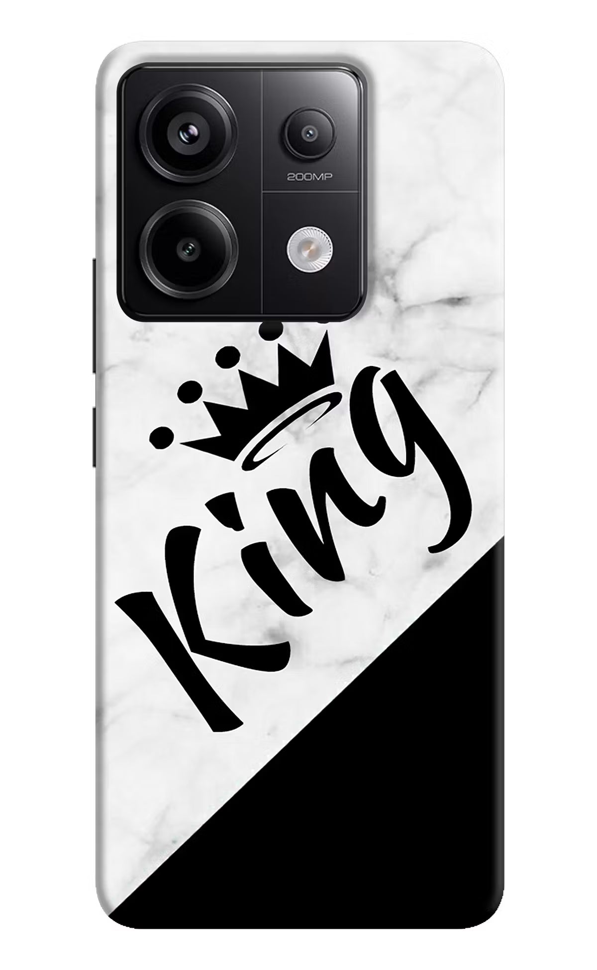 King Redmi Note 13 Pro 5G Hard Case Back Cover by Casekaro