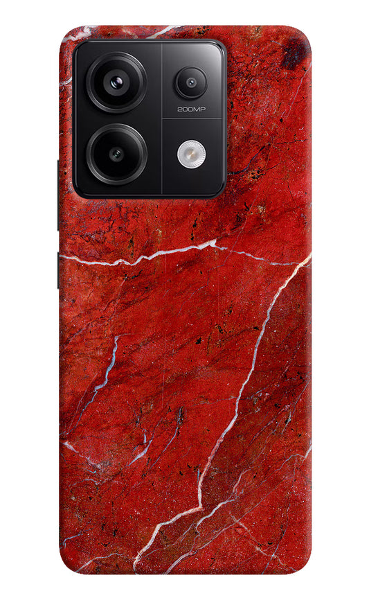 Red Marble Design Redmi Note 13 Pro 5G Hard Case Back Cover by Casekaro