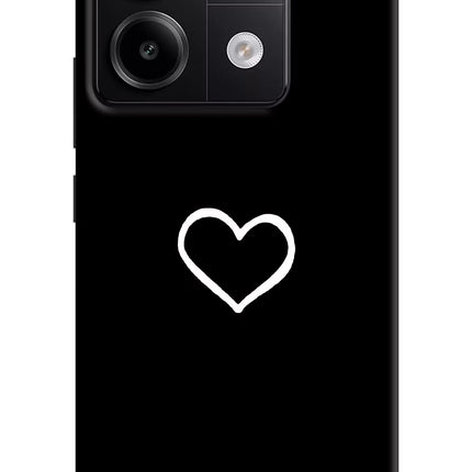Heart Redmi Note 13 Pro 5G Hard Case Back Cover by Casekaro