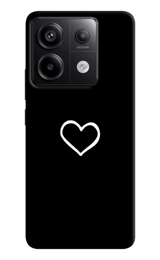 Heart Redmi Note 13 Pro 5G Hard Case Back Cover by Casekaro