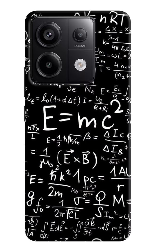 Physics Formula Redmi Note 13 Pro 5G Hard Case Back Cover by Casekaro