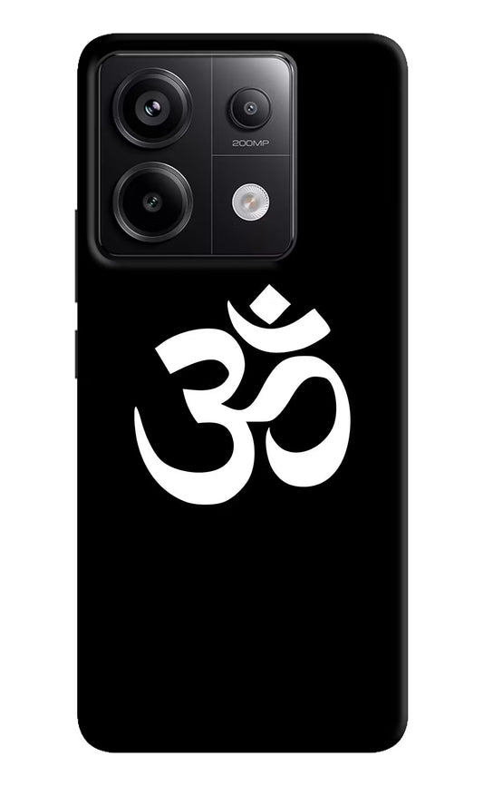 Om Redmi Note 13 Pro 5G Hard Case Back Cover by Casekaro