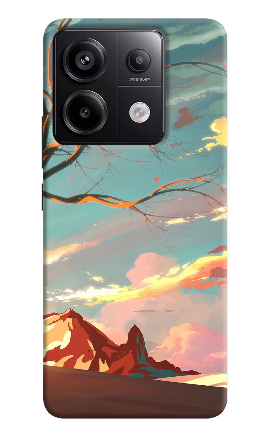 Scenery Redmi Note 13 Pro 5G Back Cover, Hard case