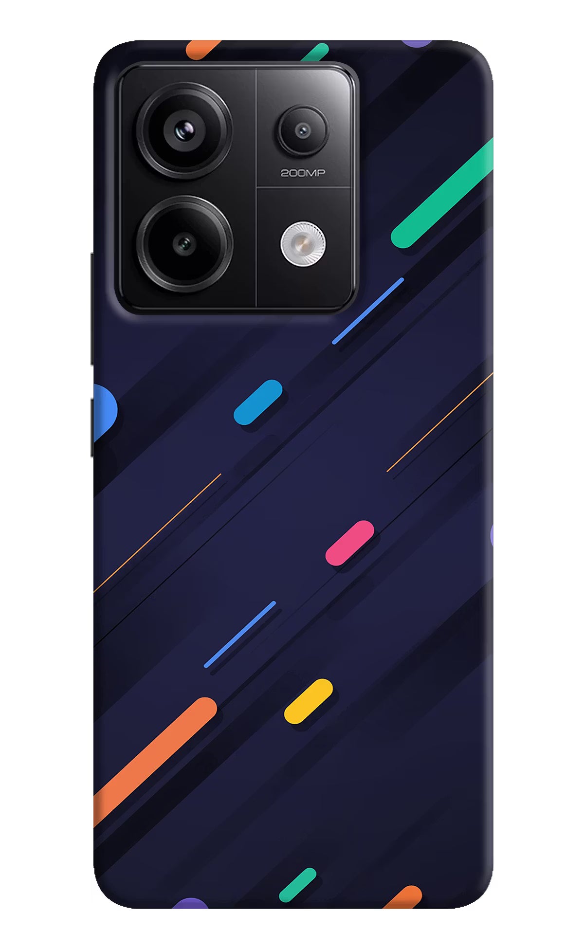 Abstract Design Redmi Note 13 Pro 5G Hard Case Back Cover by Casekaro