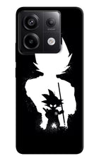Goku Shadow Redmi Note 13 Pro 5G Hard Case Back Cover by Casekaro