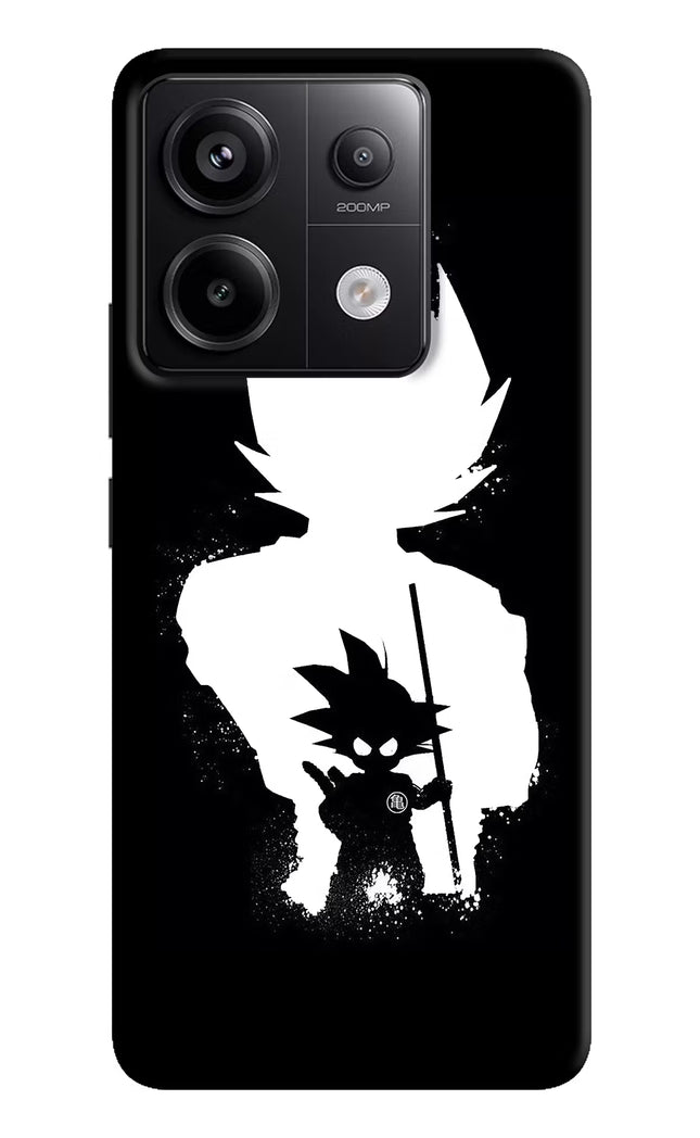 Goku Shadow Redmi Note 13 Pro 5G Hard Case Back Cover by Casekaro