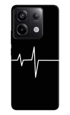 Heart Beats Redmi Note 13 Pro 5G Hard Case Back Cover by Casekaro