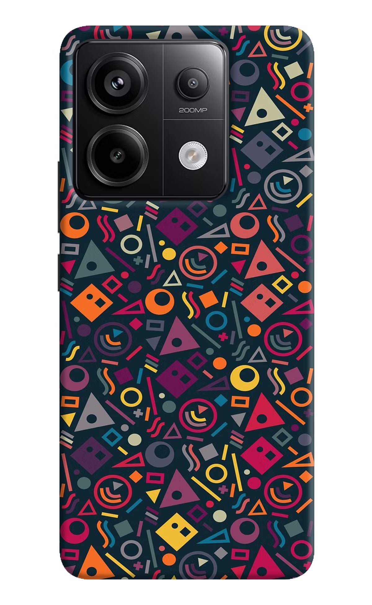 Geometric Abstract Redmi Note 13 Pro 5G Hard Case Back Cover by Casekaro