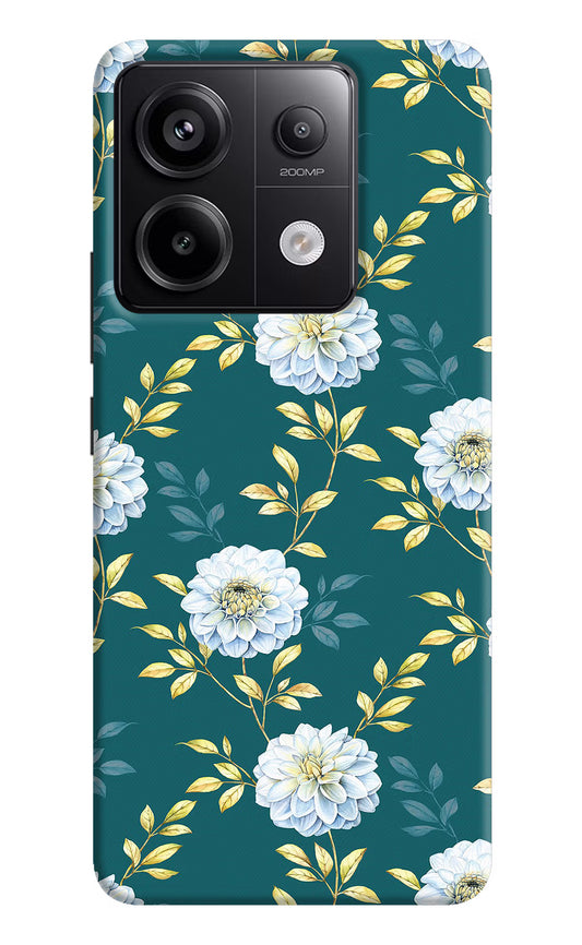 Flowers Redmi Note 13 Pro 5G Hard Case Back Cover by Casekaro