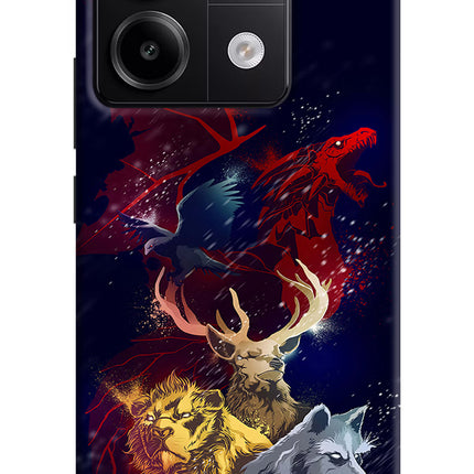 Game Of Thrones Redmi Note 13 Pro 5G Hard Case Back Cover by Casekaro