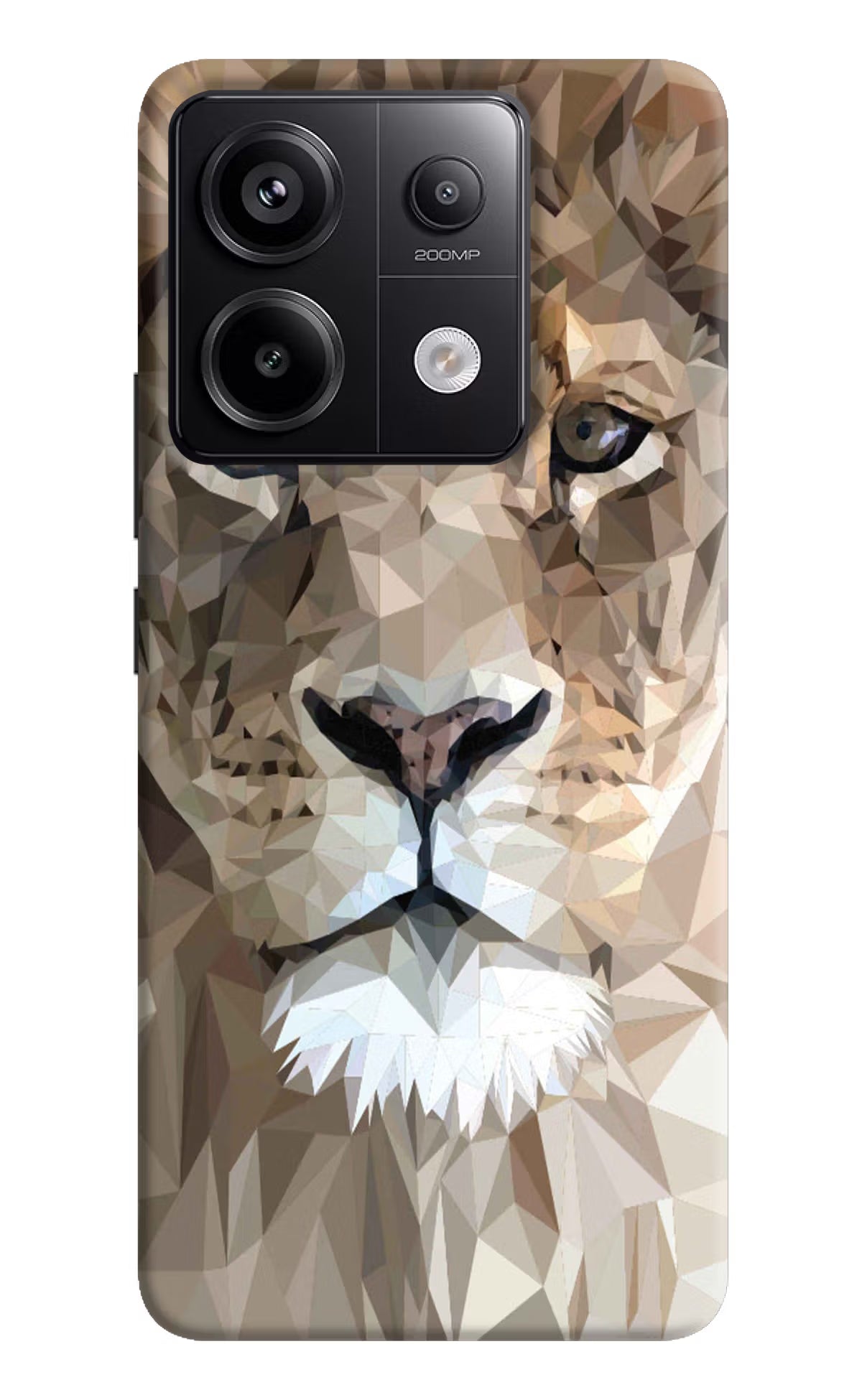 Lion Art Redmi Note 13 Pro 5G Hard Case Back Cover by Casekaro