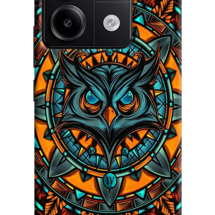 Angry Owl Art Redmi Note 13 Pro 5G Hard Case Back Cover by Casekaro
