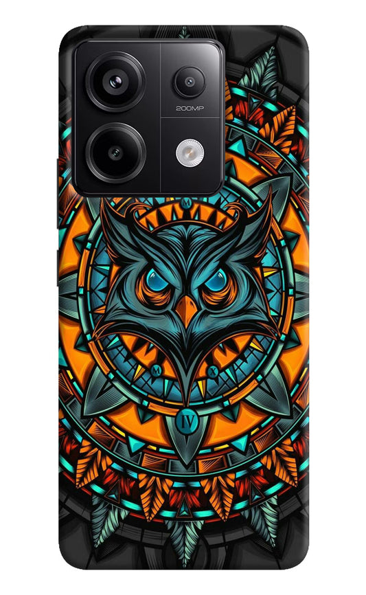 Angry Owl Art Redmi Note 13 Pro 5G Hard Case Back Cover by Casekaro