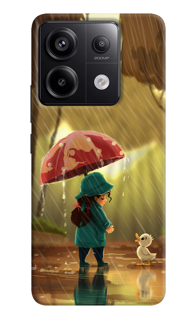 Rainy Day Redmi Note 13 Pro 5G Hard Case Back Cover by Casekaro