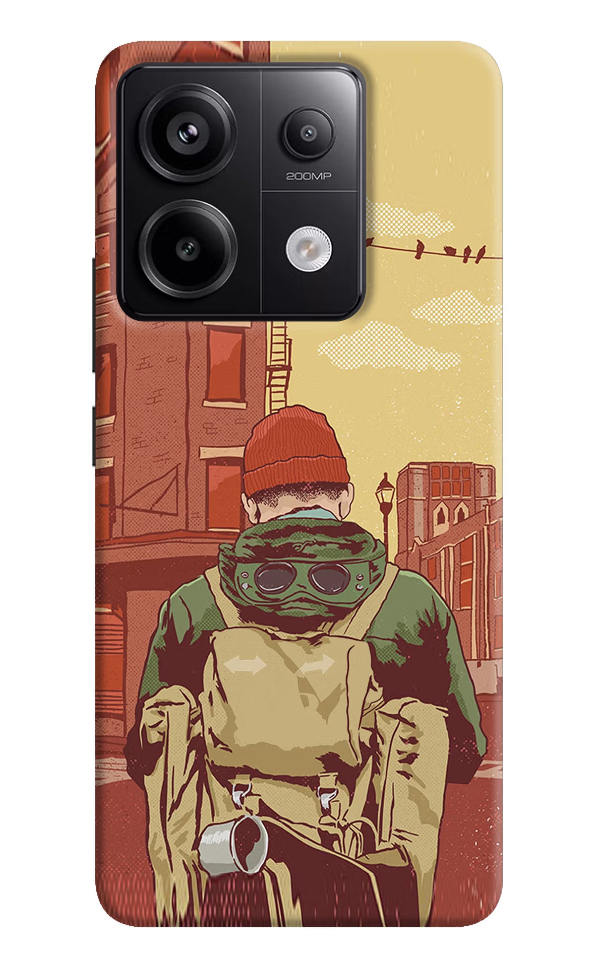 Adventurous Redmi Note 13 Pro 5G Hard Case Back Cover by Casekaro