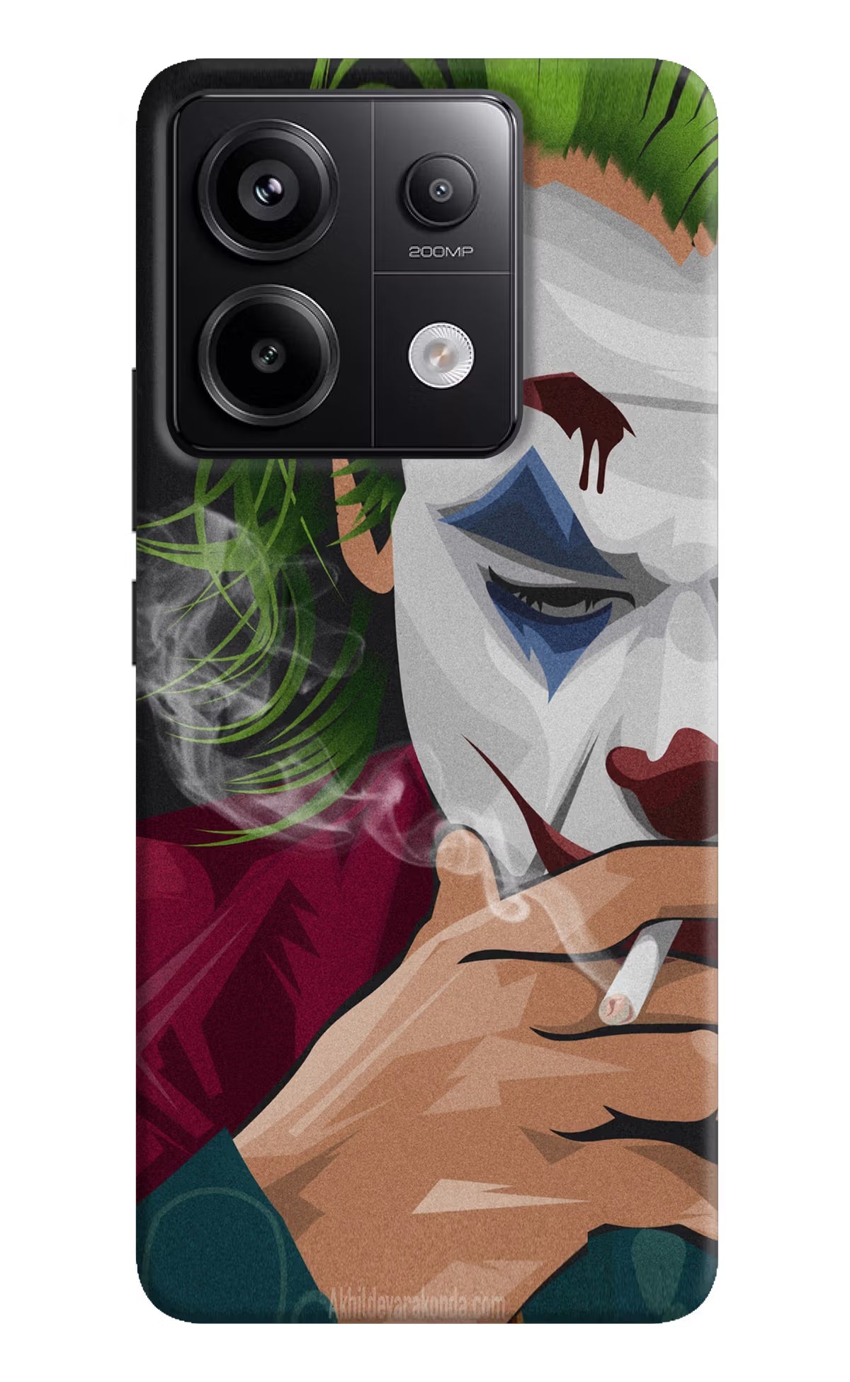 Joker Smoking Redmi Note 13 Pro 5G Hard Case Back Cover by Casekaro