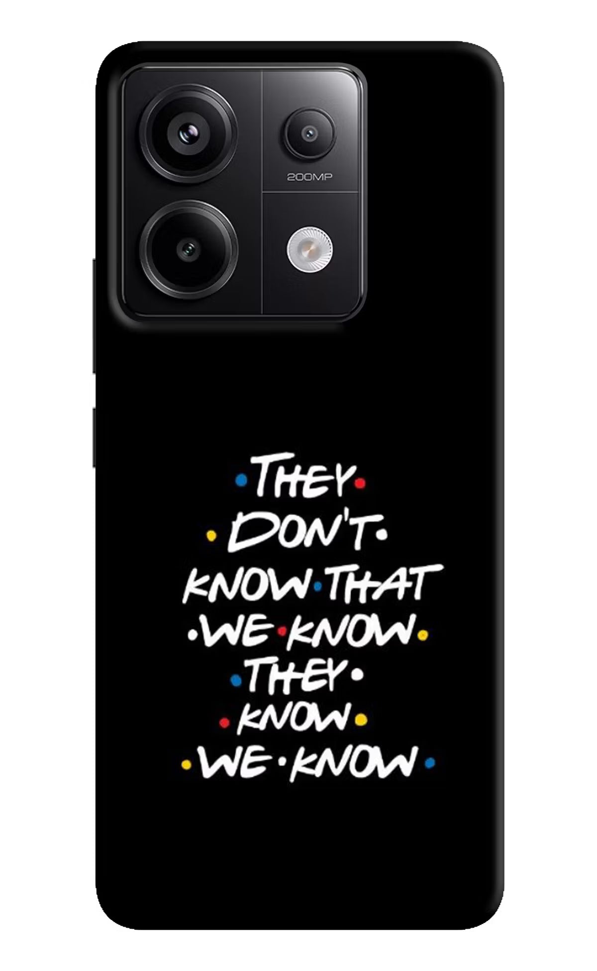 FRIENDS Dialogue Redmi Note 13 Pro 5G Hard Case Back Cover by Casekaro