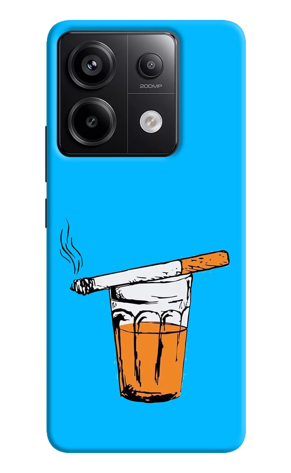 Chai Sutta Redmi Note 13 Pro 5G Hard Case Back Cover by Casekaro