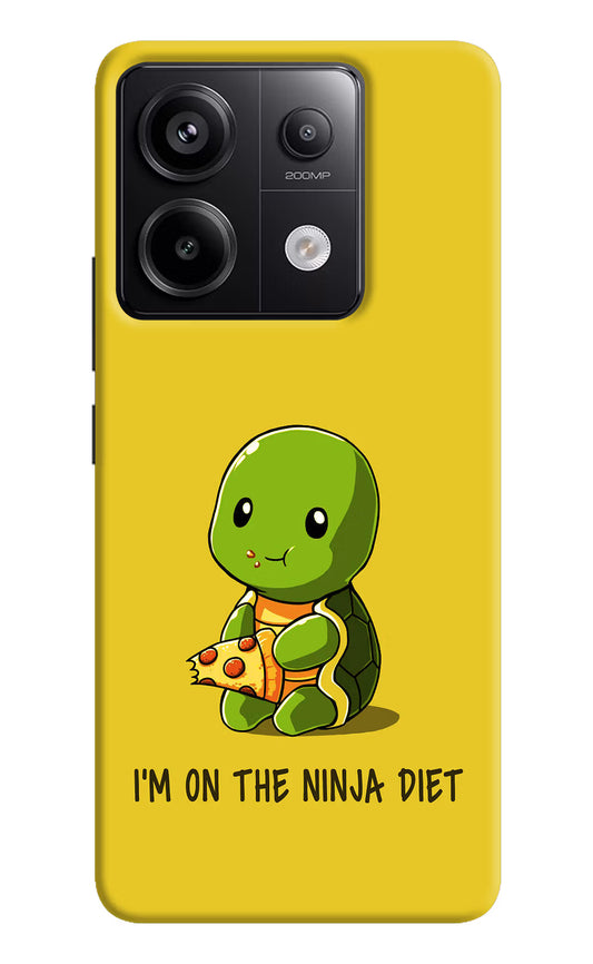 I'm on Ninja Diet Redmi Note 13 Pro 5G Hard Case Back Cover by Casekaro