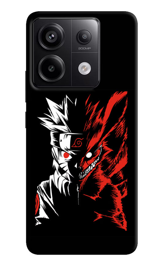 Naruto Two Face Redmi Note 13 Pro 5G Hard Case Back Cover by Casekaro