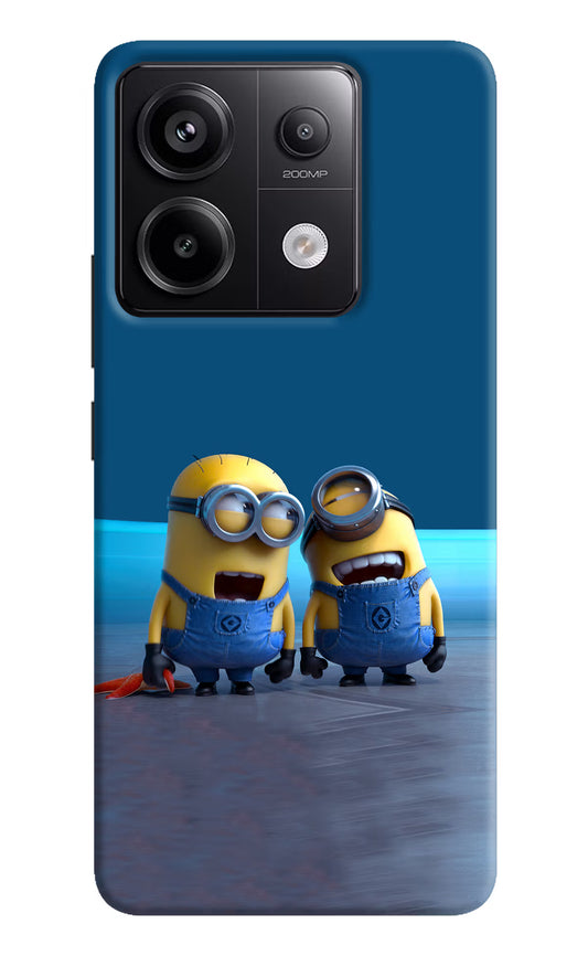Minion Laughing Redmi Note 13 Pro 5G Hard Case Back Cover by Casekaro