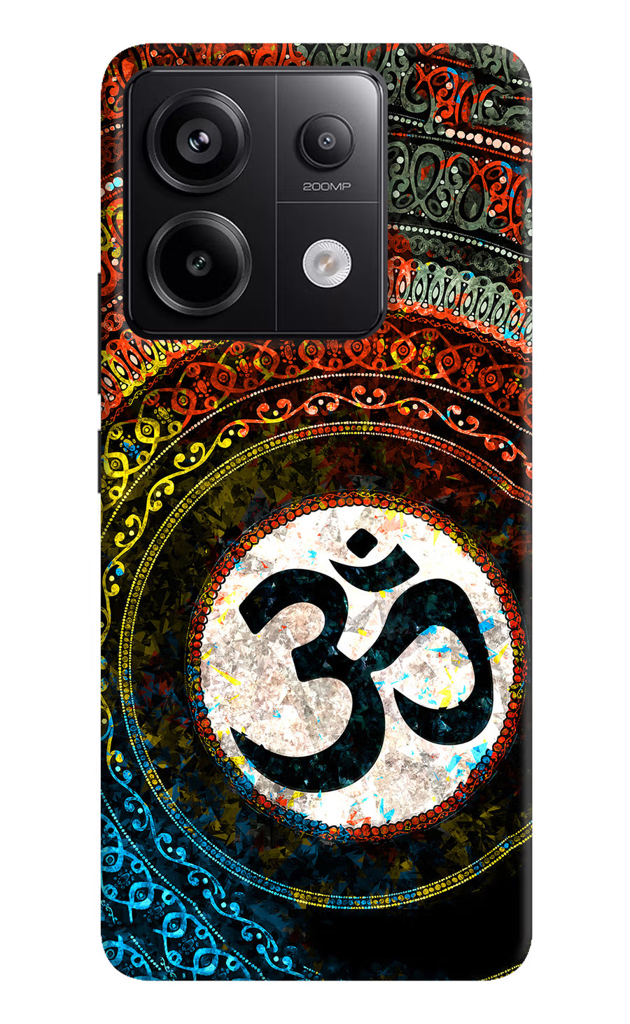 Om Cultural Redmi Note 13 Pro 5G Back Cover, Hard case