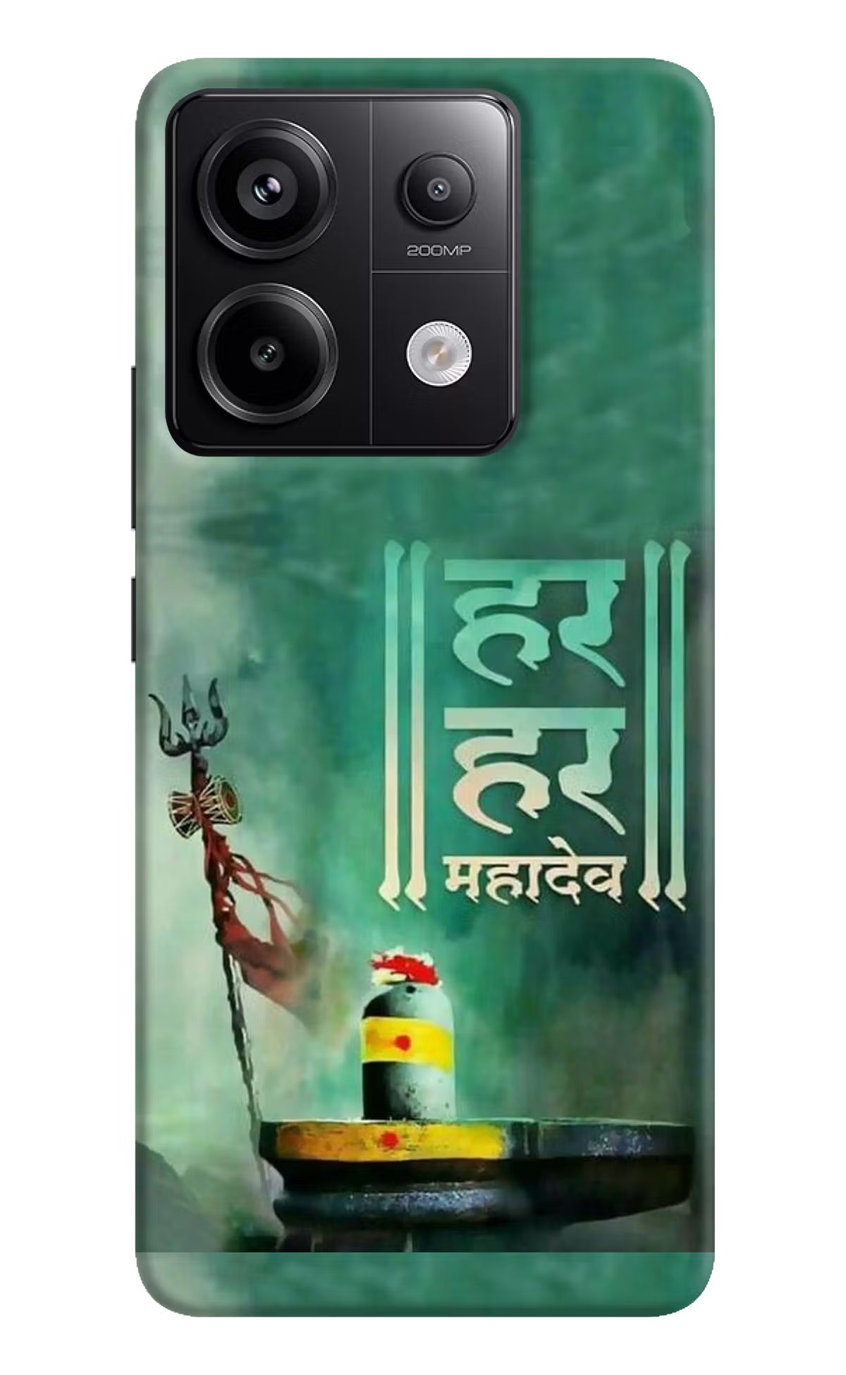Har Har Mahadev Shivling Redmi Note 13 Pro 5G Hard Case Back Cover by Casekaro