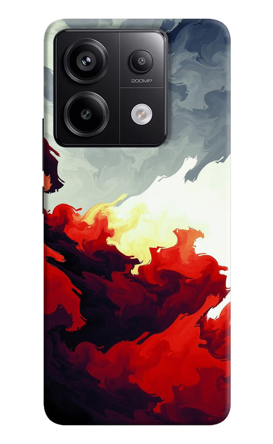 Fire Cloud Redmi Note 13 Pro 5G Hard Case Back Cover by Casekaro