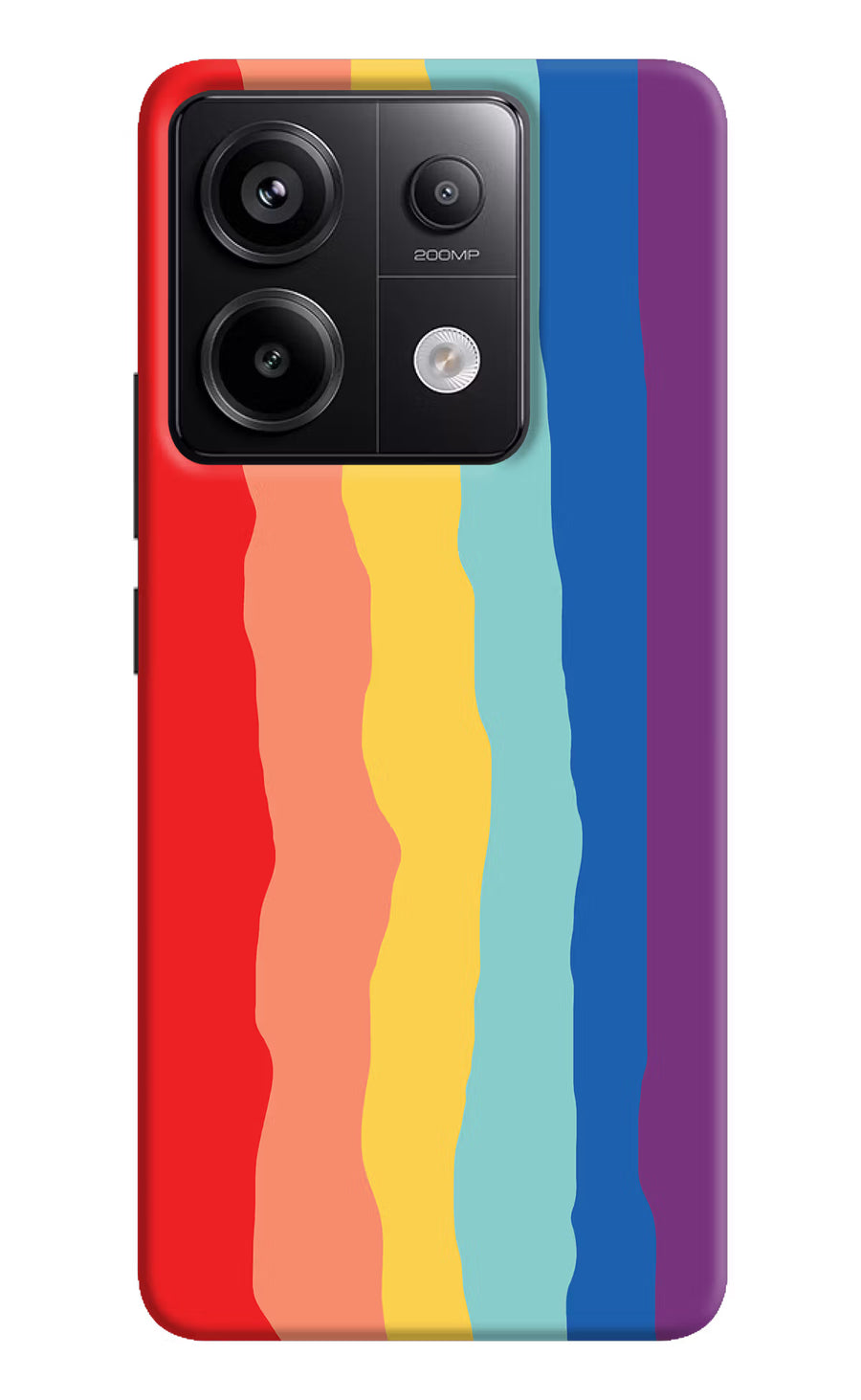 Rainbow Redmi Note 13 Pro 5G Back Cover, Hard case