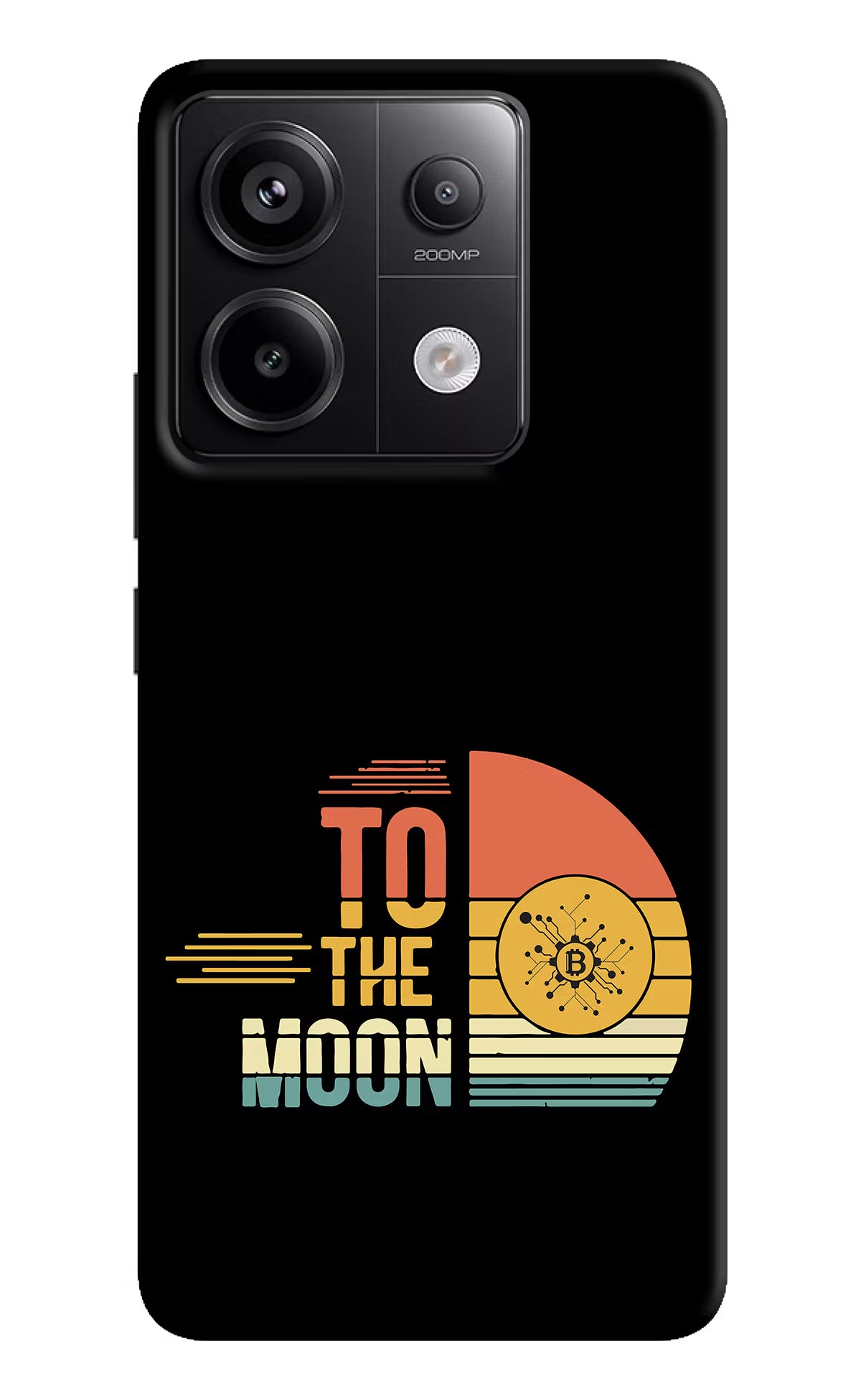 To the Moon Redmi Note 13 Pro 5G Hard Case Back Cover by Casekaro