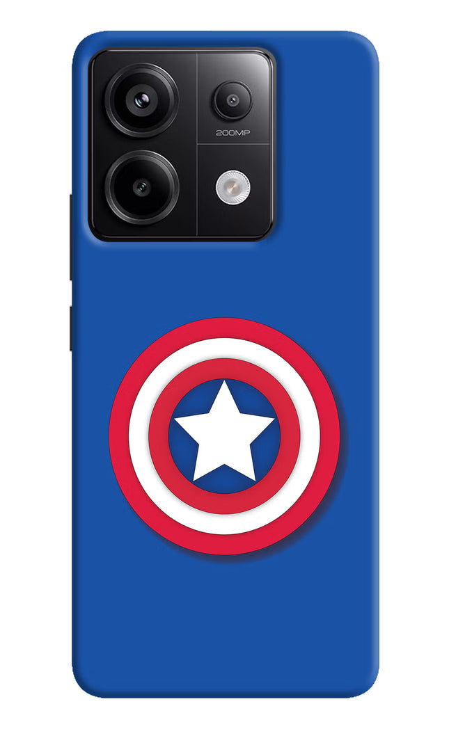Shield Redmi Note 13 Pro 5G Hard Case Back Cover by Casekaro