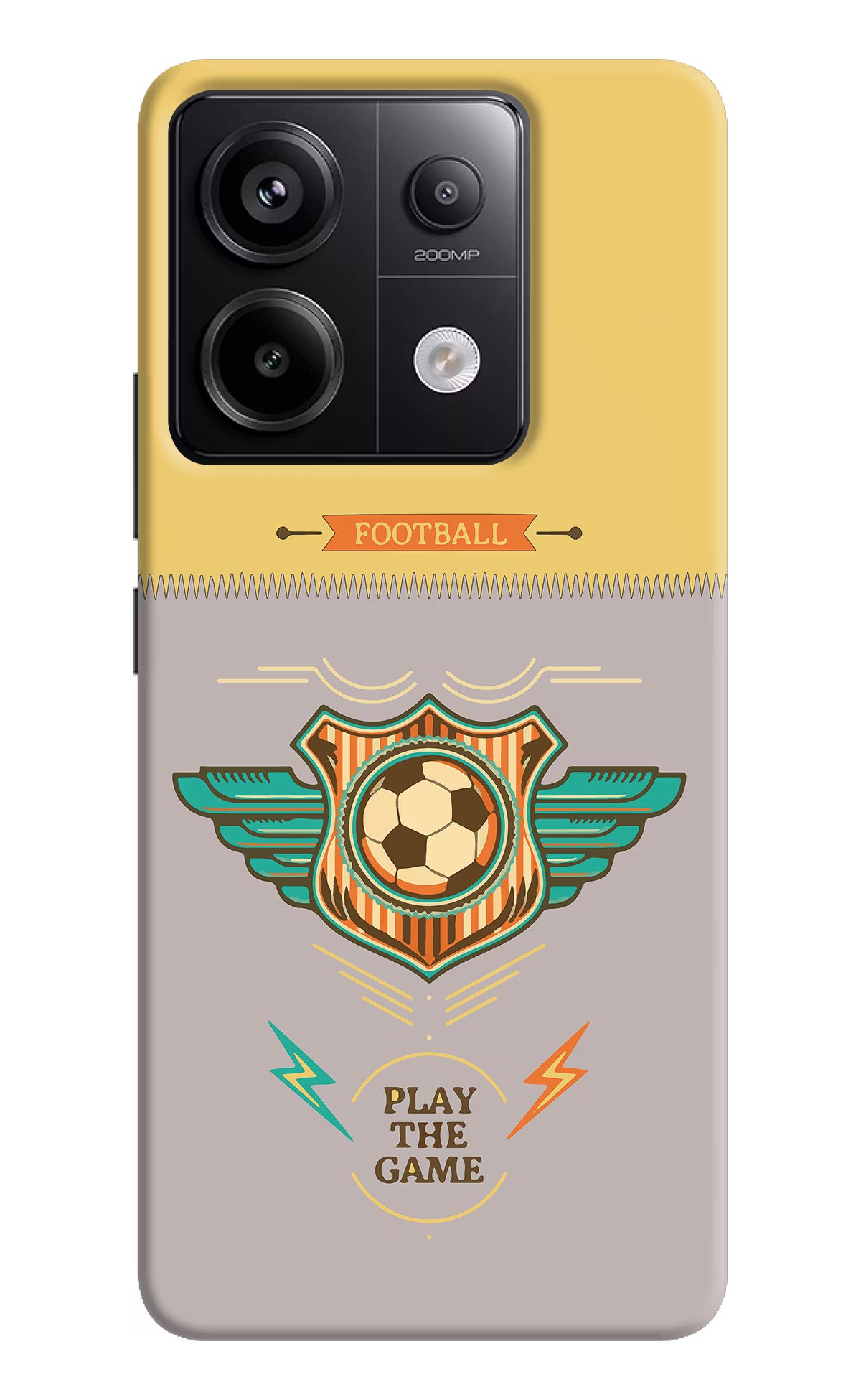 Football Redmi Note 13 Pro 5G Hard Case Back Cover by Casekaro