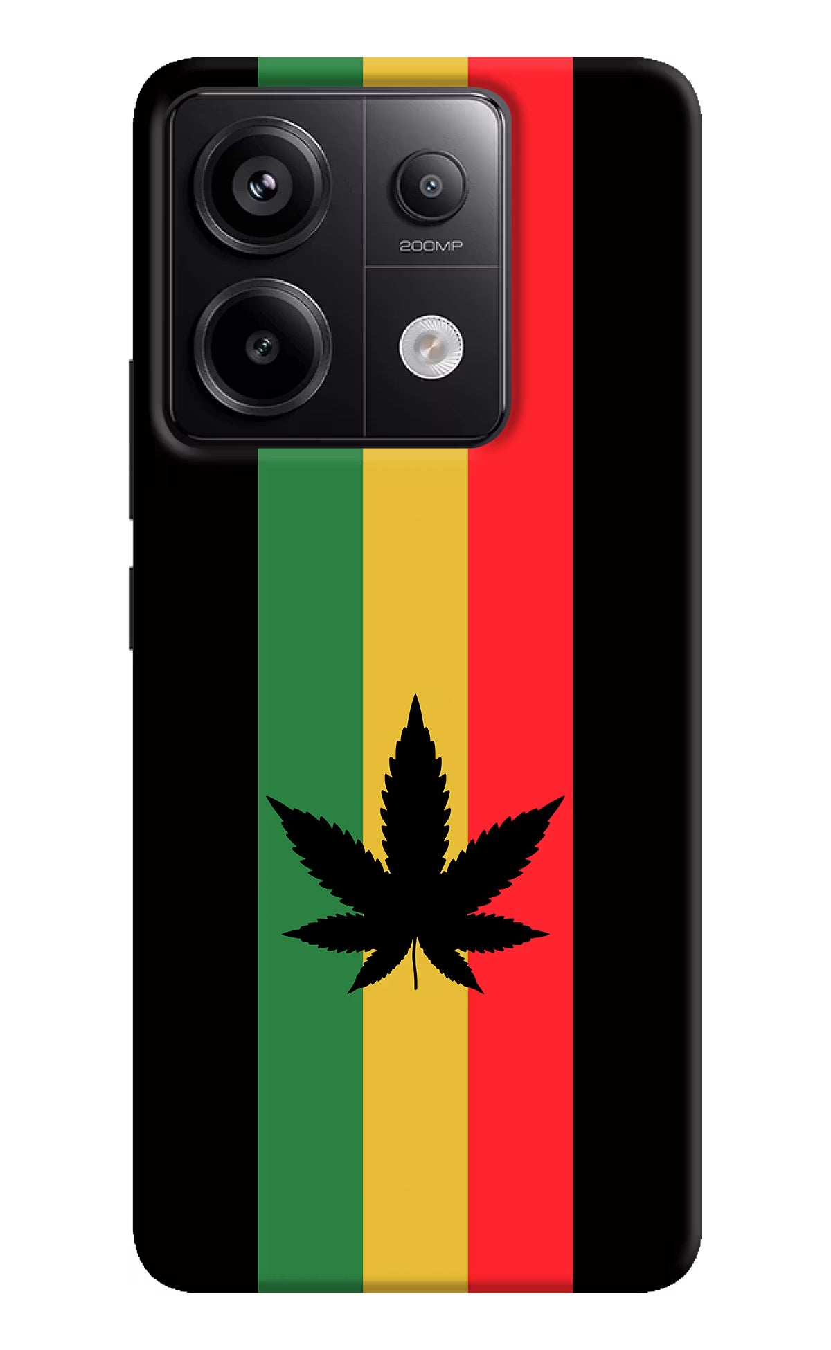 Weed Flag Redmi Note 13 Pro 5G Hard Case Back Cover by Casekaro