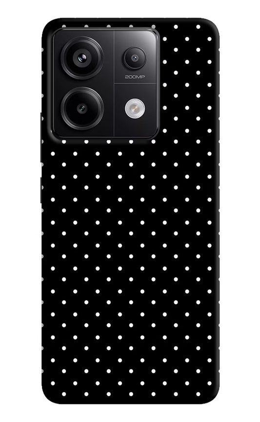 White Dots Redmi Note 13 Pro 5G Hard Case Back Cover by Casekaro