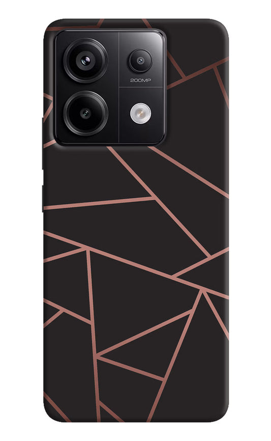 Geometric Pattern Redmi Note 13 Pro 5G Hard Case Back Cover by Casekaro