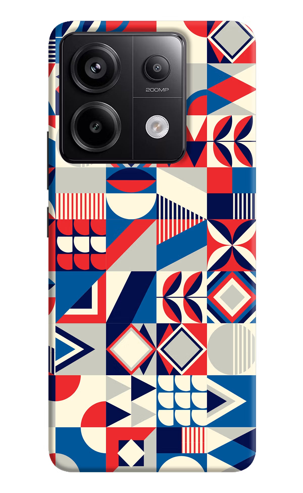 Colorful Pattern Redmi Note 13 Pro 5G Hard Case Back Cover by Casekaro