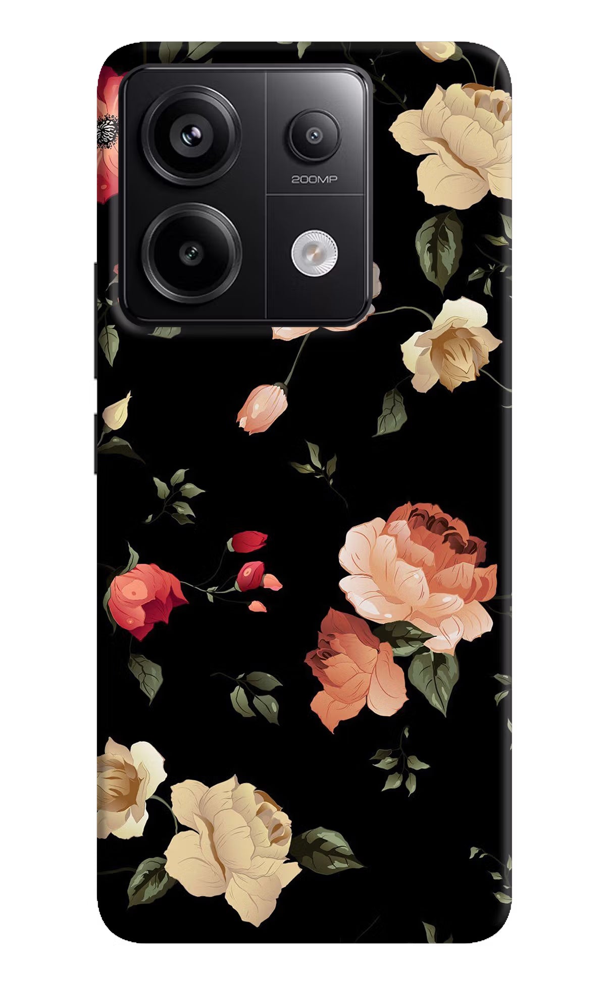 Flowers Redmi Note 13 Pro 5G Hard Case Back Cover by Casekaro