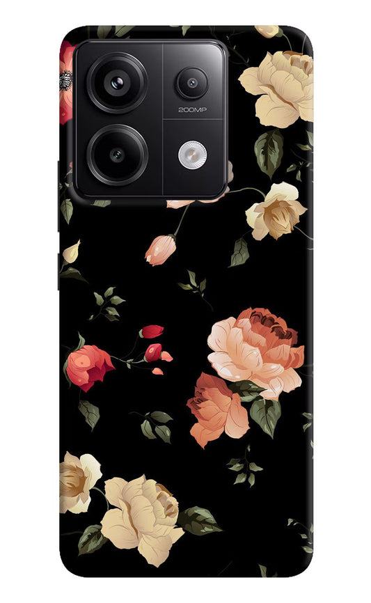 Flowers Redmi Note 13 Pro 5G Hard Case Back Cover by Casekaro