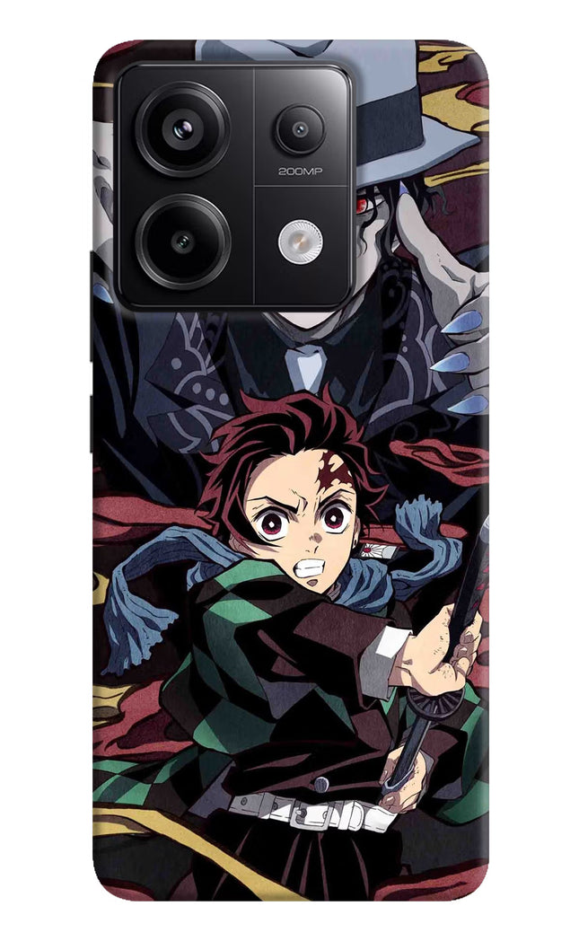 Demon Slayer Redmi Note 13 Pro 5G Hard Case Back Cover by Casekaro