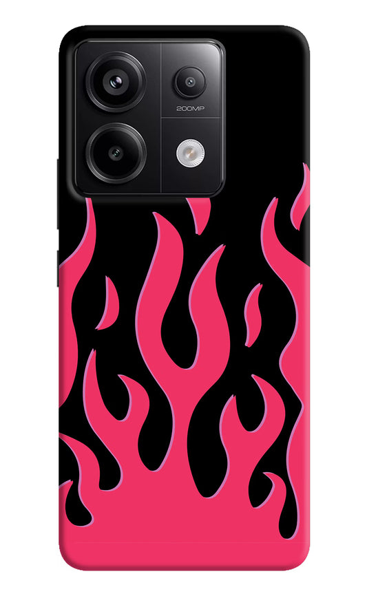 Fire Flames Redmi Note 13 Pro 5G Hard Case Back Cover by Casekaro