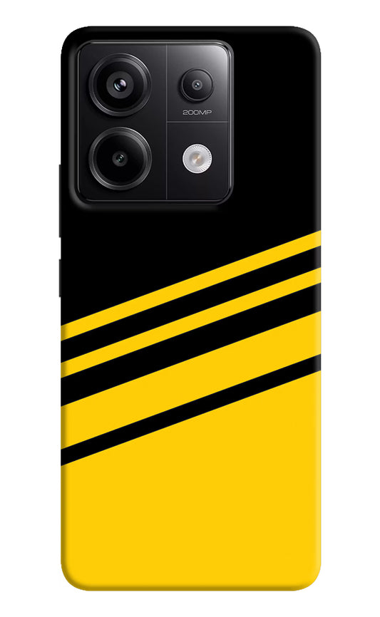 Yellow Shades Redmi Note 13 Pro 5G Hard Case Back Cover by Casekaro