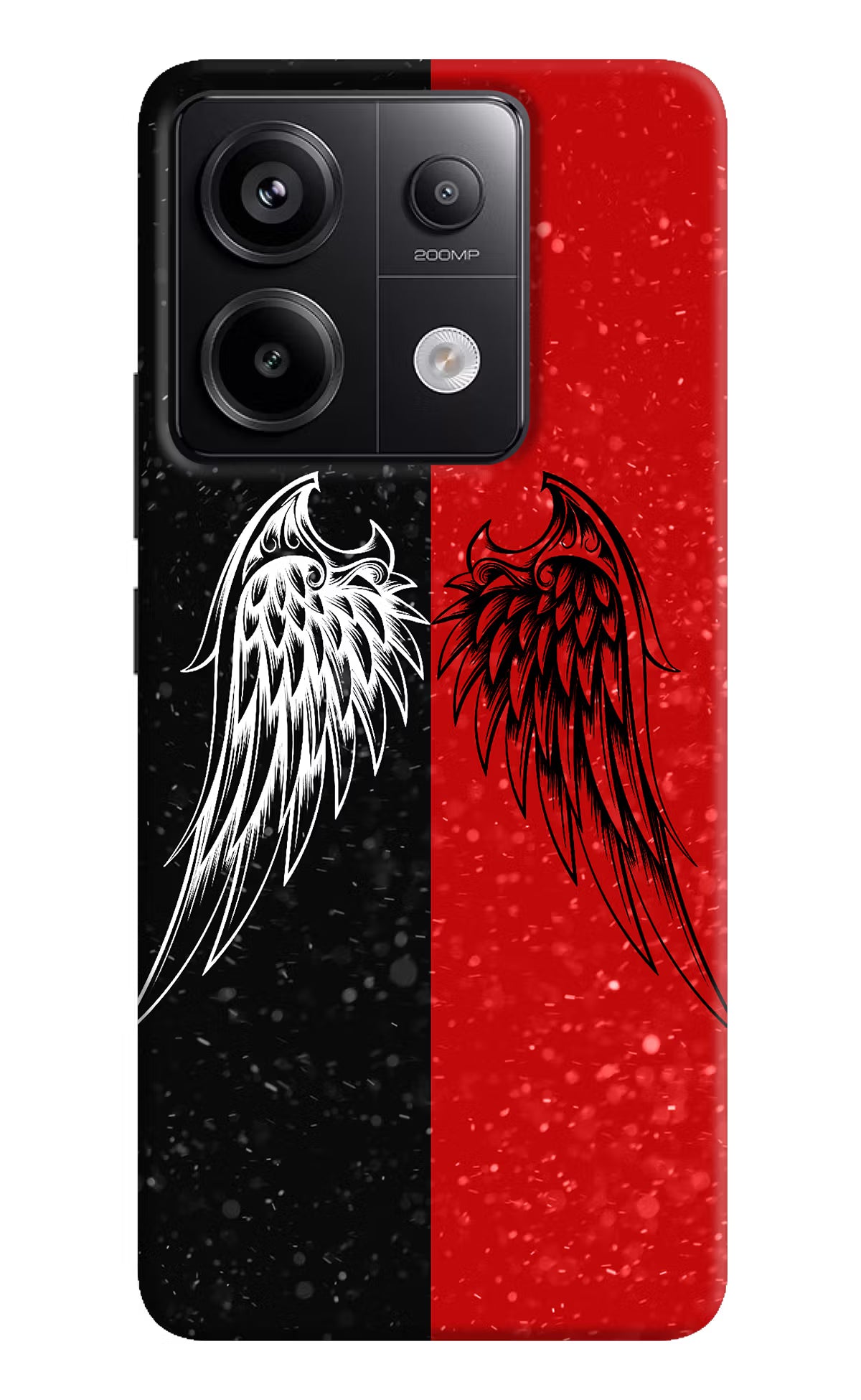 Wings Redmi Note 13 Pro 5G Hard Case Back Cover by Casekaro